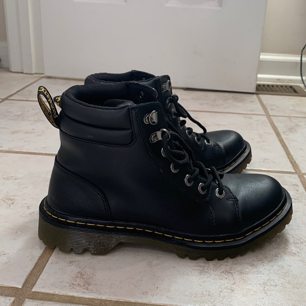 Black Dr. Martens boots